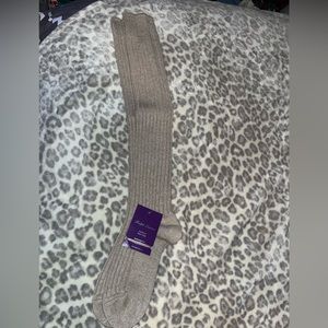 Purple label Cashmere Knee-high socks